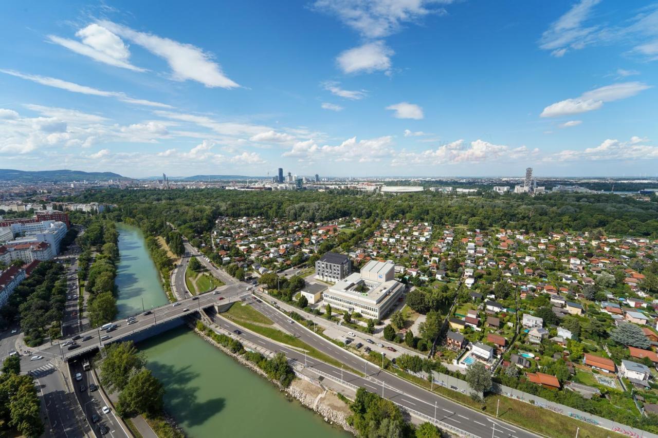 Triiiple 7Heaven - Amazing View On Top Floor With Rooftop Pool Vienna Luaran gambar