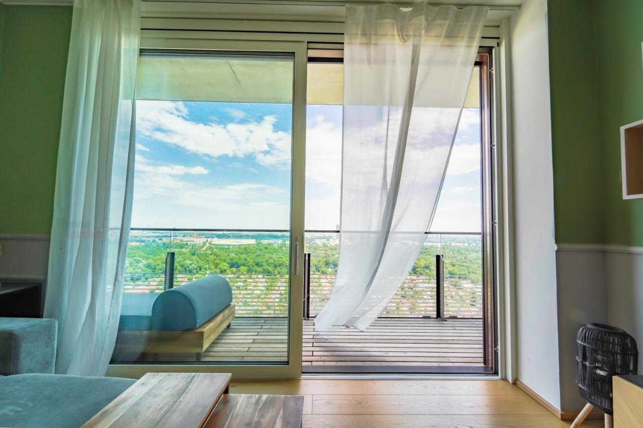 Triiiple 7Heaven - Amazing View On Top Floor With Rooftop Pool Vienna Luaran gambar