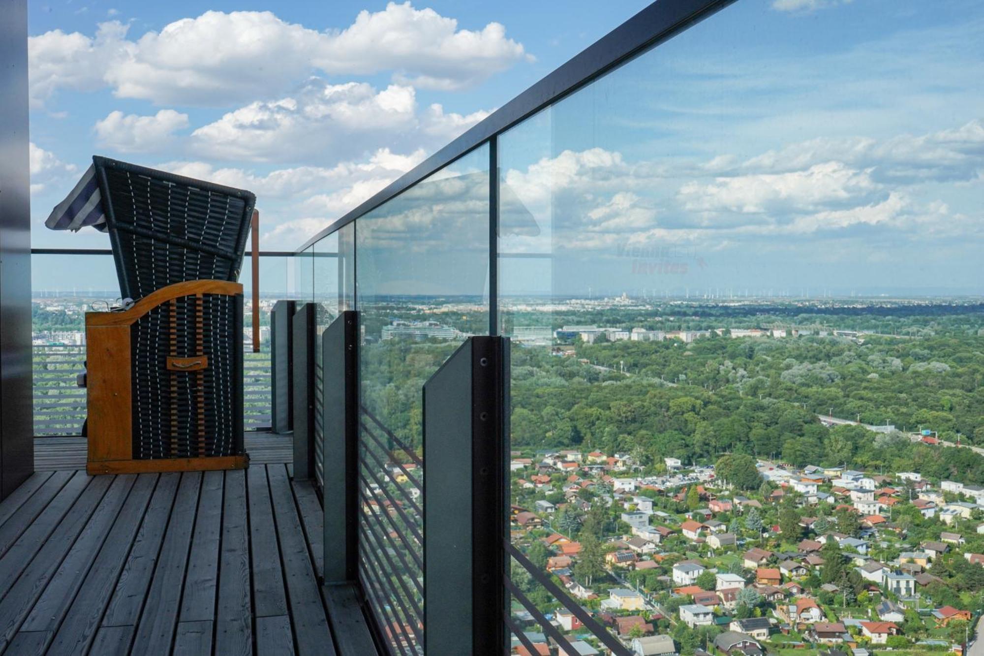 Triiiple 7Heaven - Amazing View On Top Floor With Rooftop Pool Vienna Luaran gambar